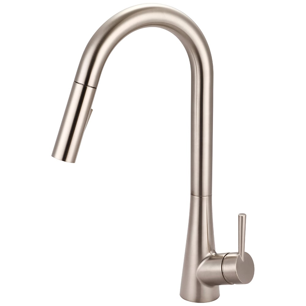 I2 K-5025-bn 7.62 In. Single Handle Pull-down Kitchen Faucet - Brushed Nickel