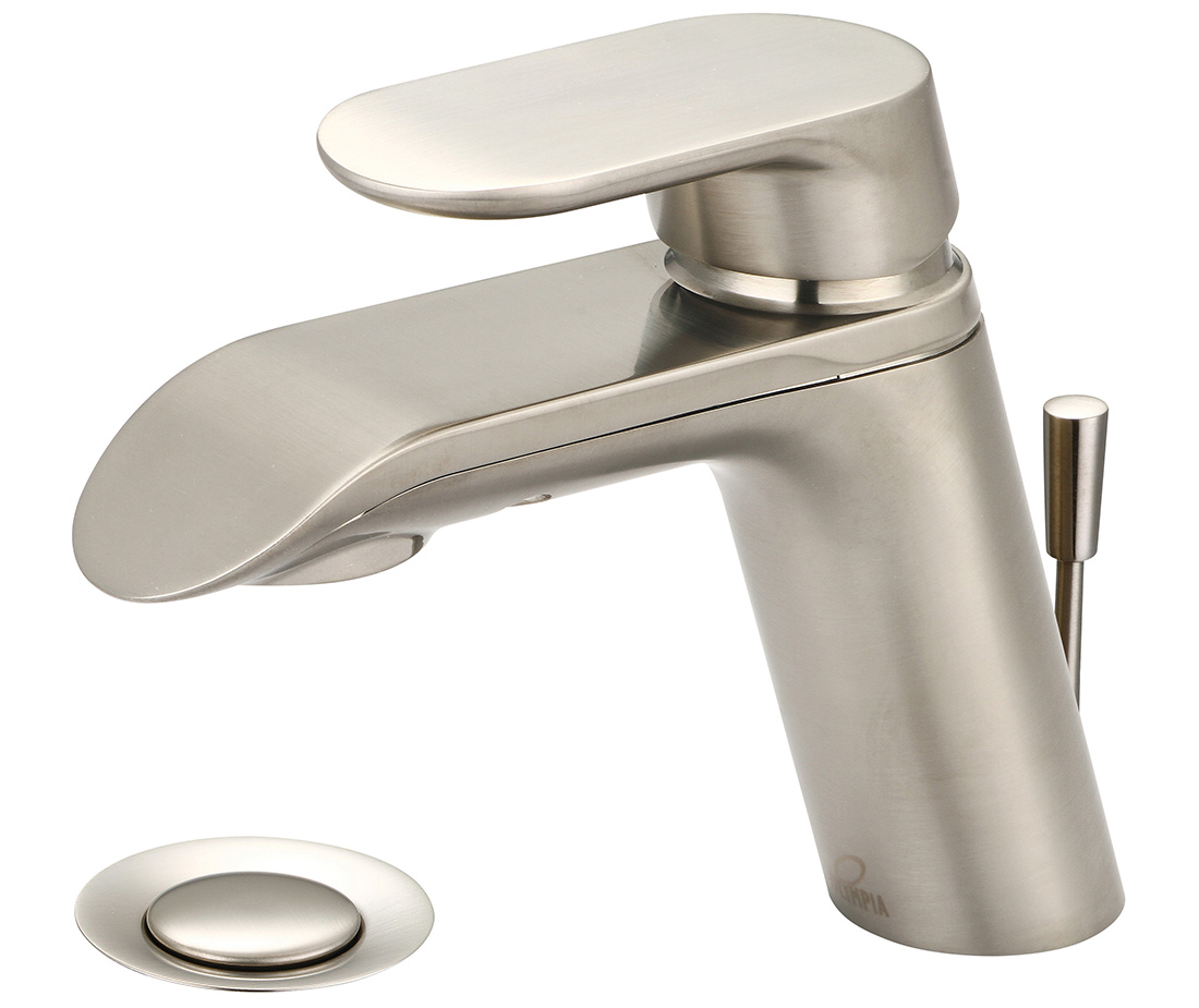 I1 L-6030-bn 4.62 In. Single Handle Lavatory Faucet - Brushed Nickel