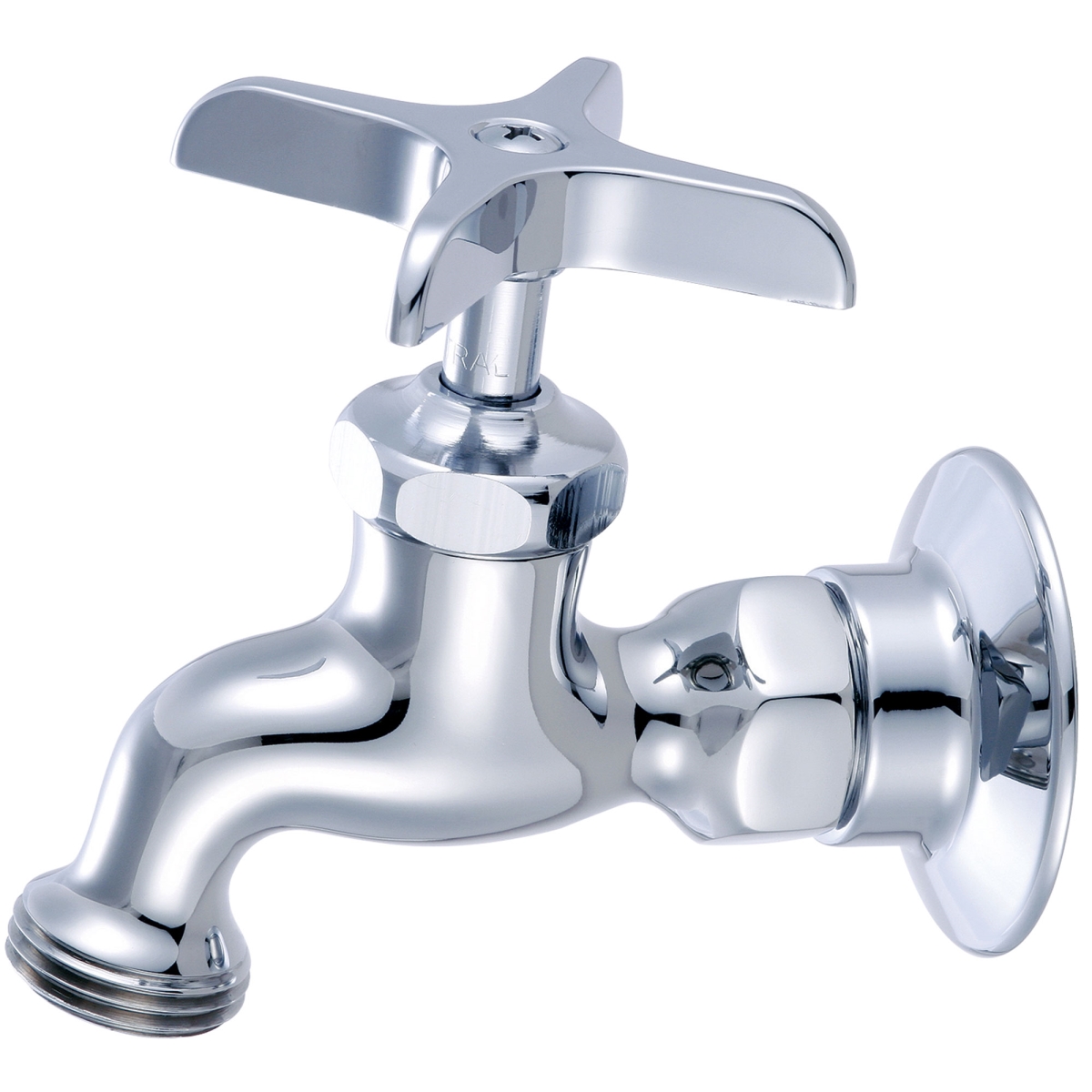 UPC 763439000033 product image for 0005-H1-2P Single Handle Wall Mount Faucet, Chrome | upcitemdb.com