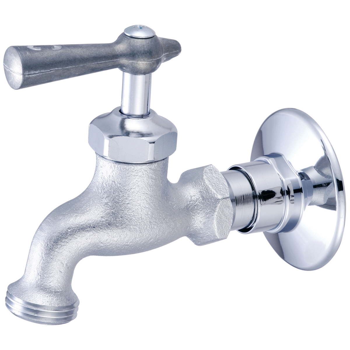 UPC 763439000040 product image for 0006-H1-2C Single Handle Wall Mount Faucet, Rough Chrome | upcitemdb.com