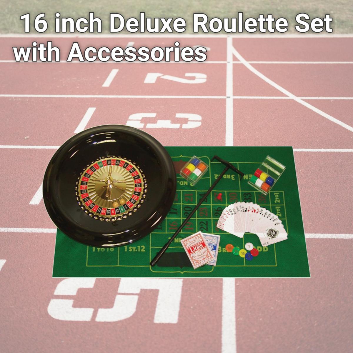 Picture of  16 inch Deluxe Roulette Set with Accessories