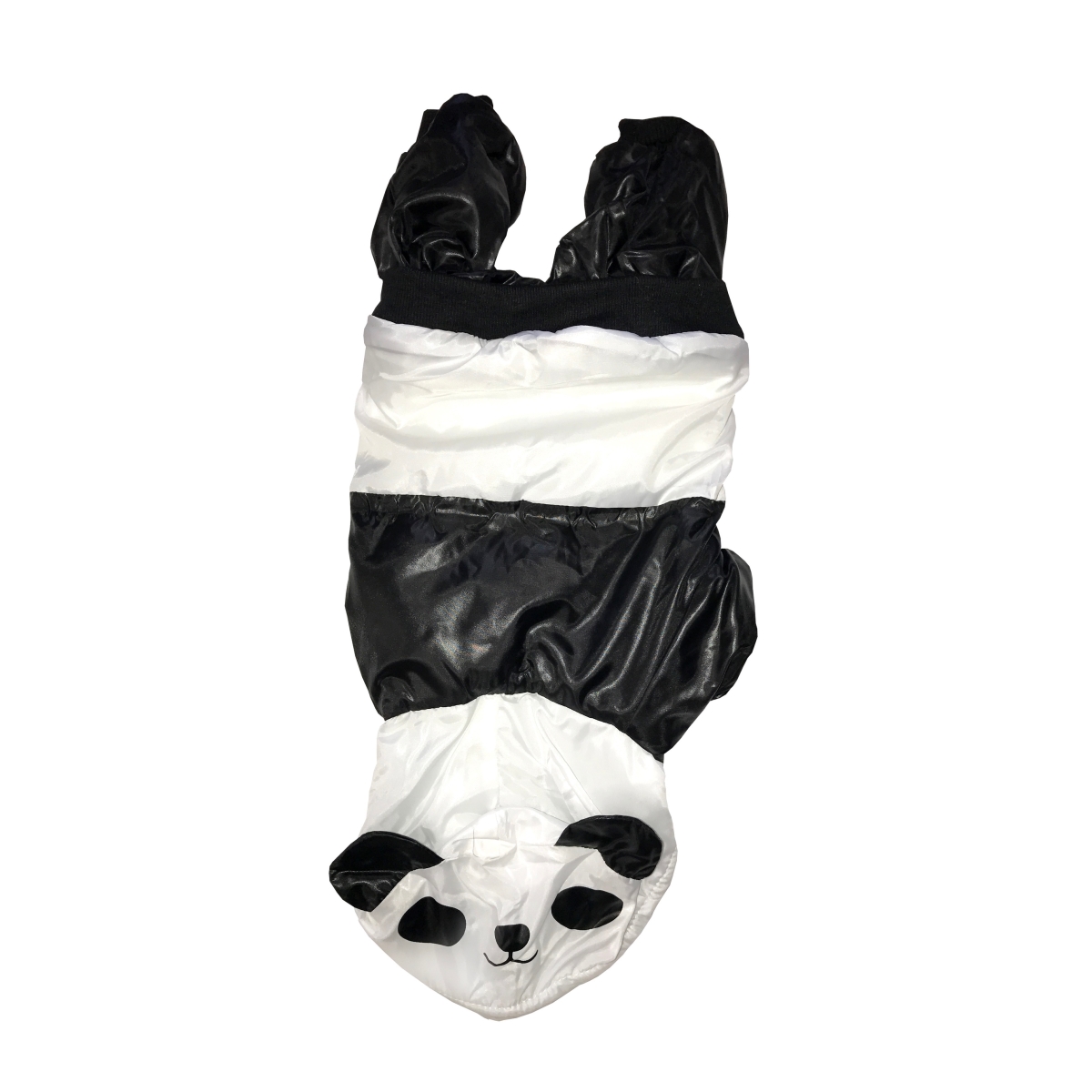 Dgzw204-l Panda Hoodie, Black - Large