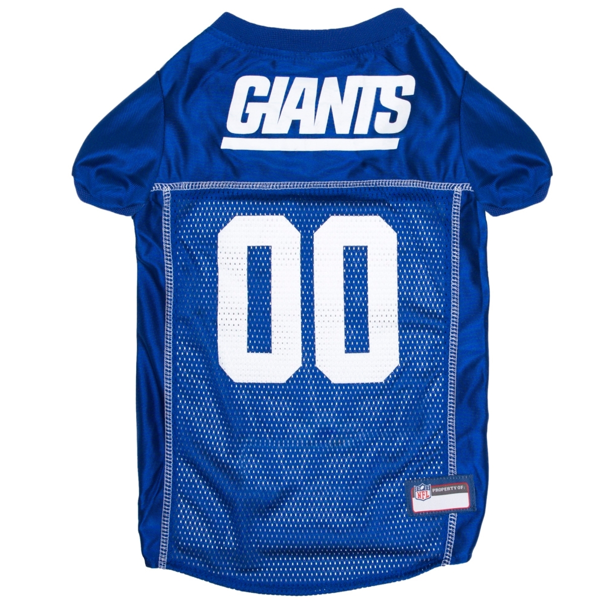 Dgnyg-4006-l New York Giants Dog Jersey, Blue - Large