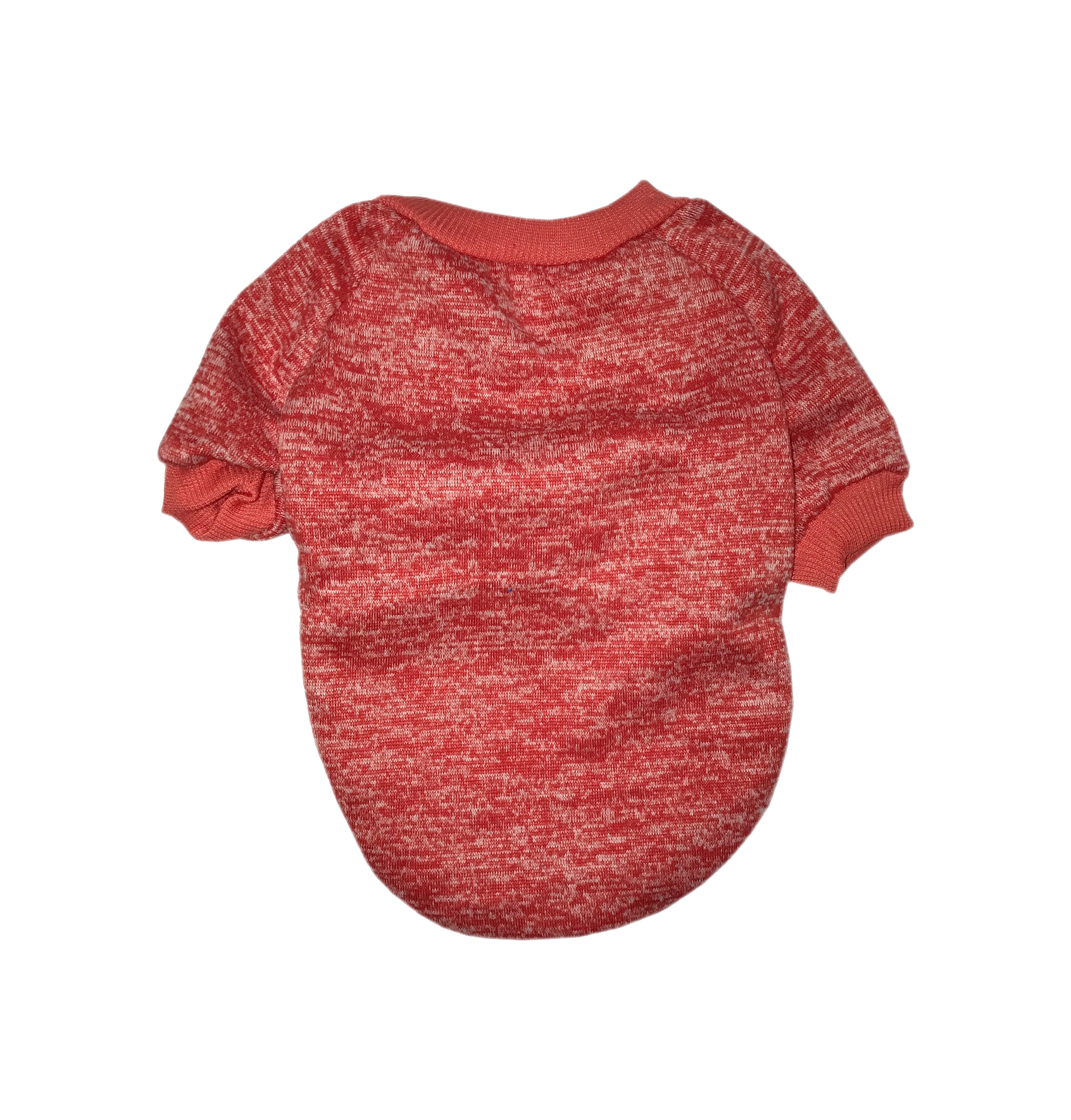 Dz-4222rd-xs Heathered Tee, Red - Extra Small