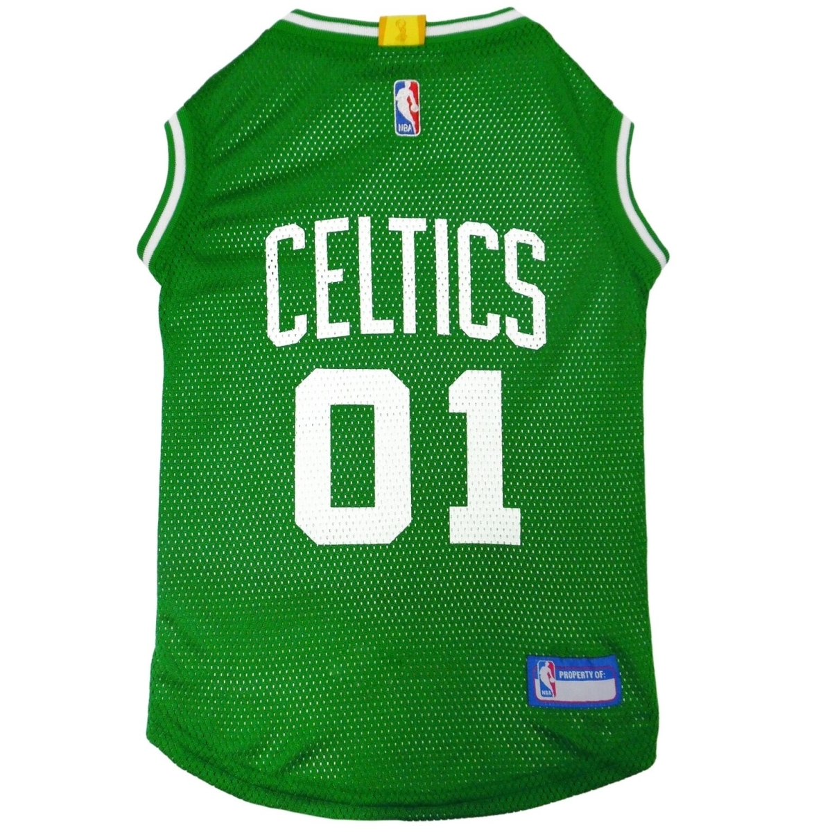 Dgcel-4047-m Boston Celtics Dog Jersey, Green - Medium
