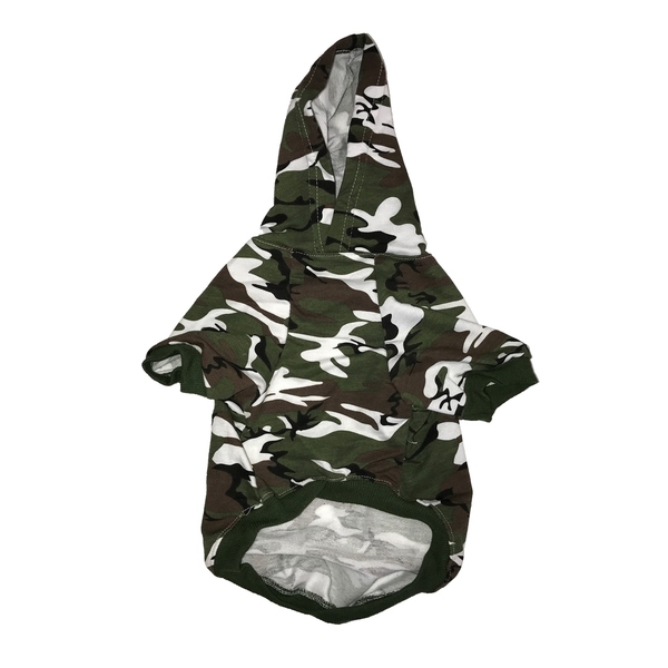 Dgmilh-xs Camo Hoodie, Green - Extra Small