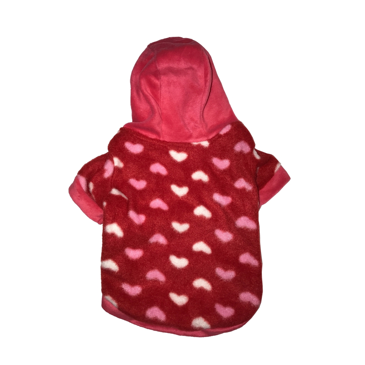 Dghhpk-xs Warm Hearts Hoodie, Pink - Extra Small