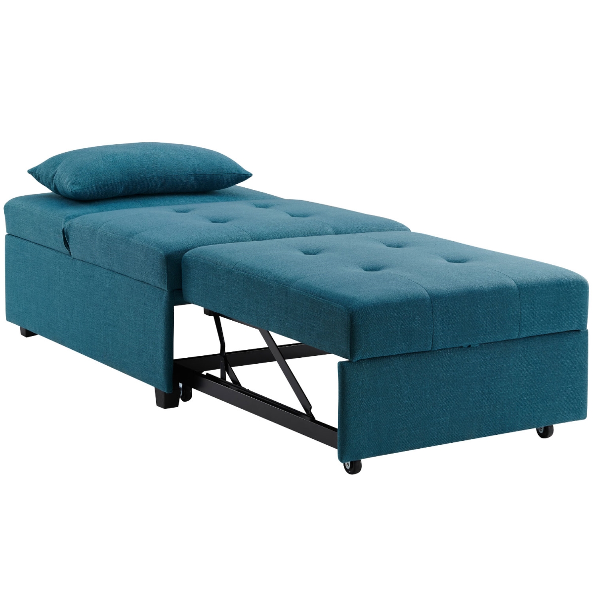 D1099s17t Boone Sofa Bed, Teal