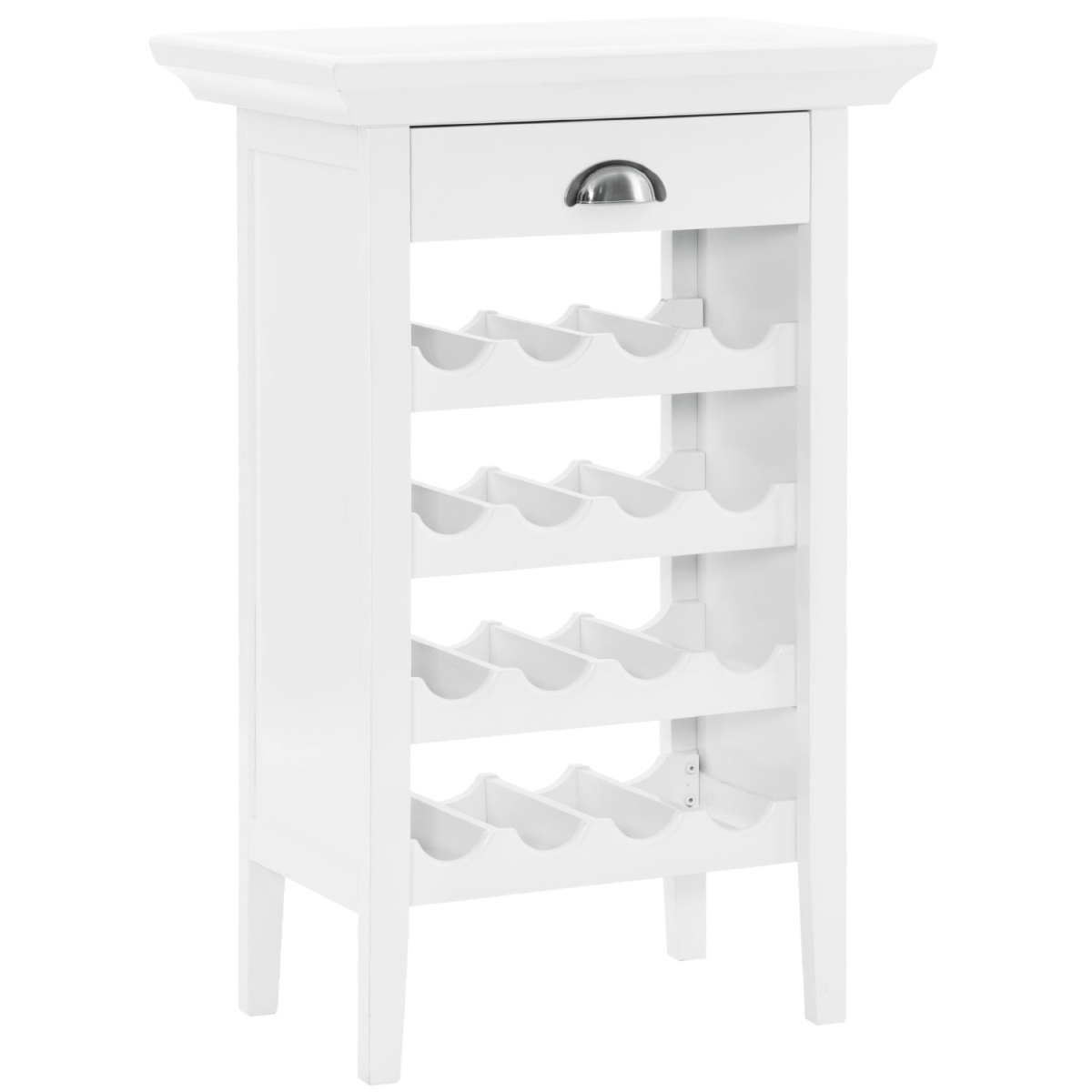 D1286a19w Tavor Wine Cabinet, White