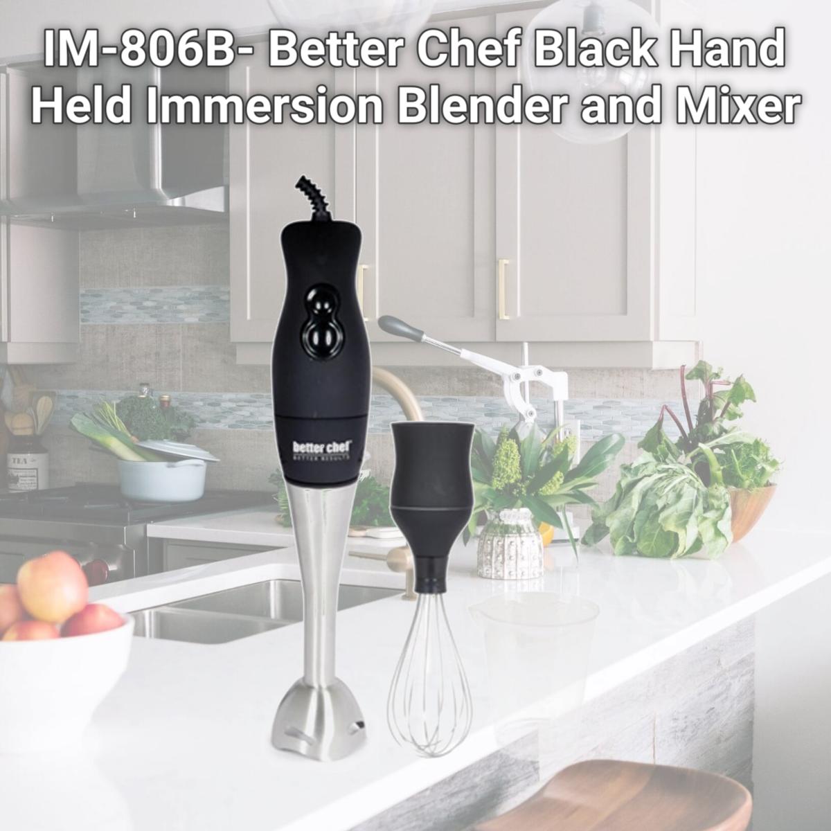 Picture of Prime Pacific IM-806B- Better Chef Black Hand Held Immersion Blender and Mixer