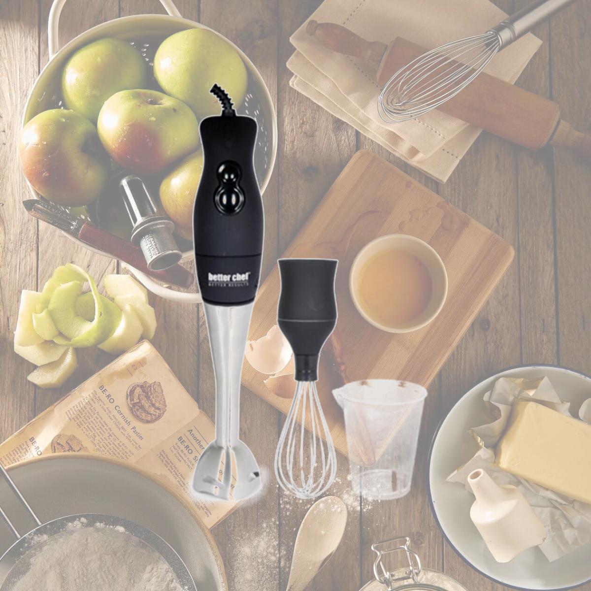 Picture of Prime Pacific IM-806B- Better Chef Black Hand Held Immersion Blender and Mixer
