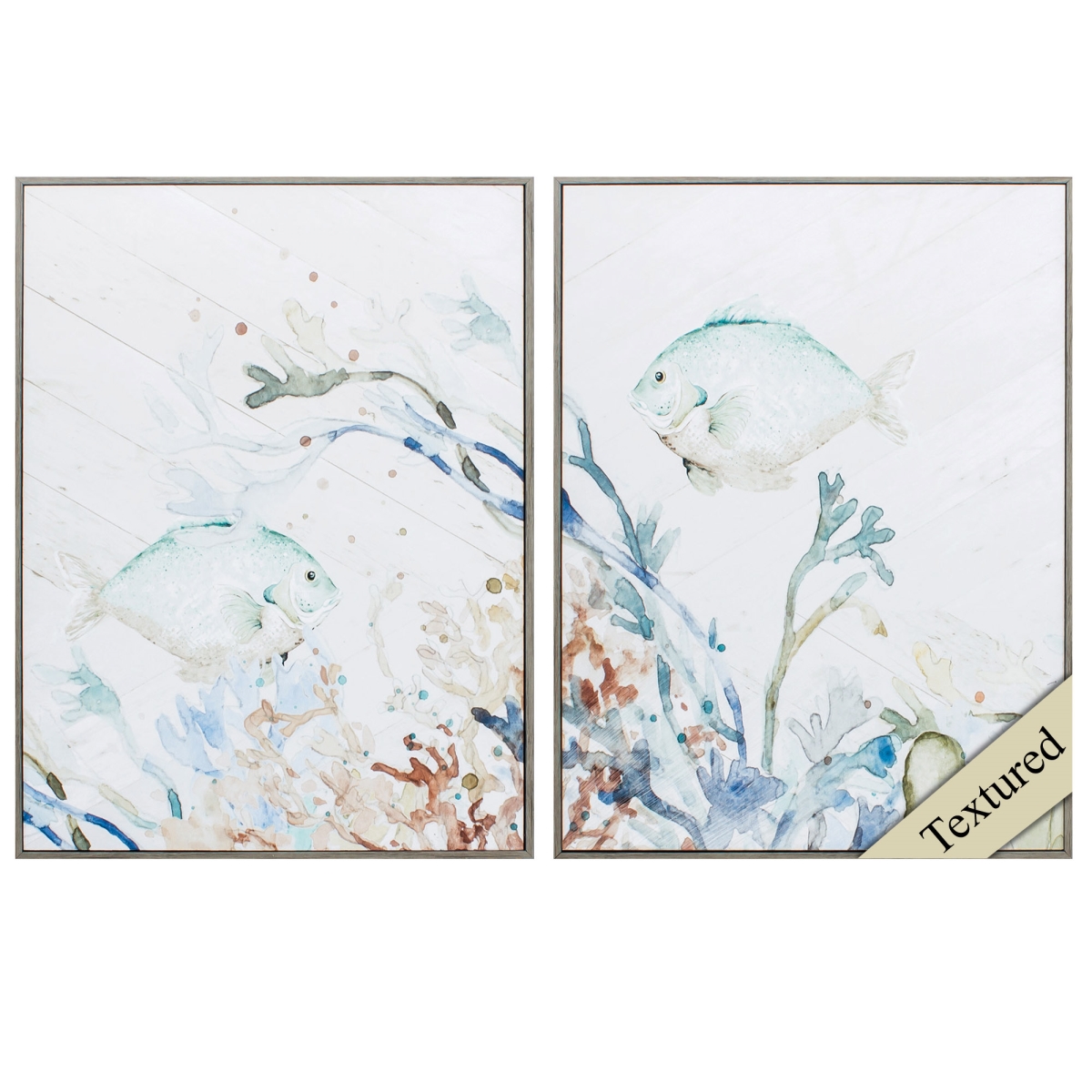 3359 Under The Sea Wall Art - Pack Of 2