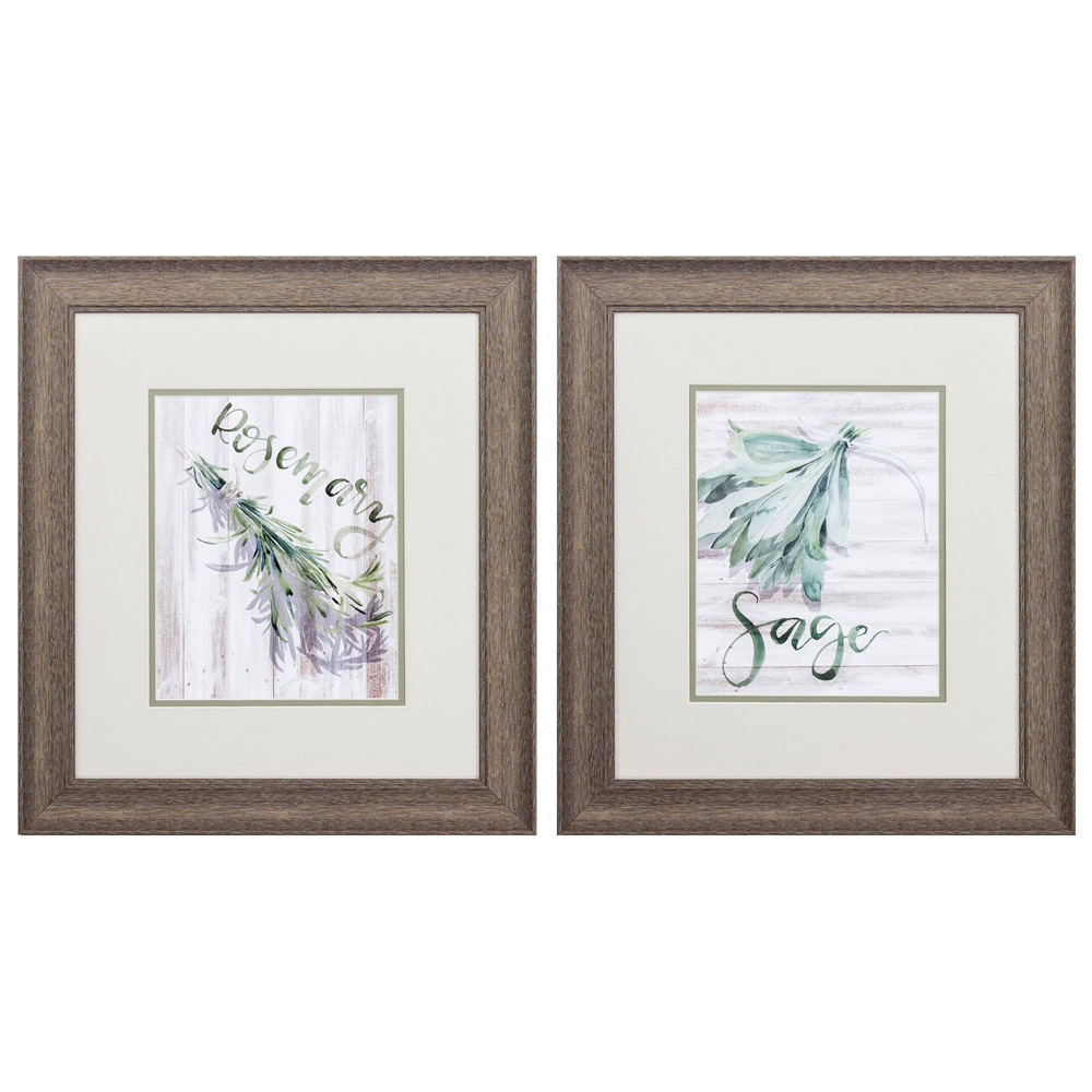2020 Green Witch Wall Art - Pack Of 2