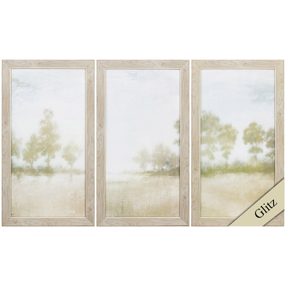 3417 Soft Distant Valley Wall Art - Pack Of 3