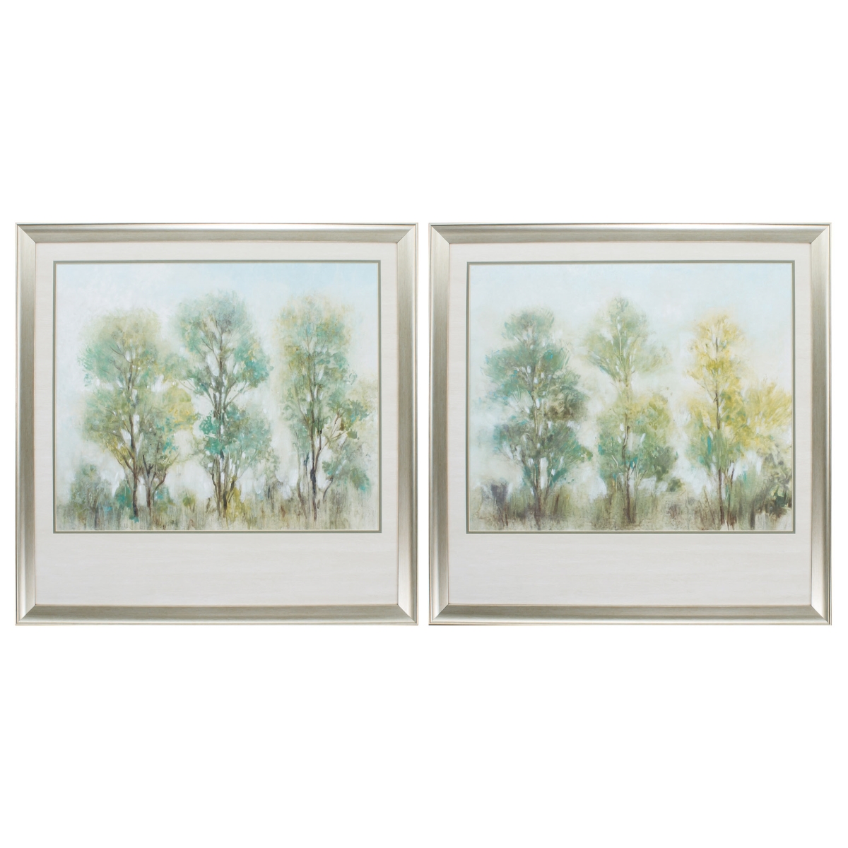 3006 Muted Trees Wall Art - Pack Of 2