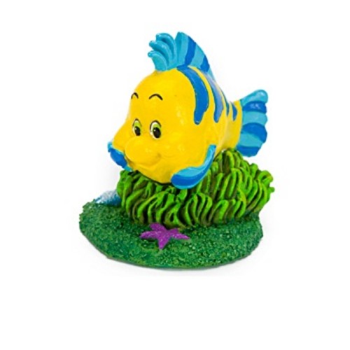Penn Plax Lmr73 The Little Mermaid Flounder Mini Aquarium Ornament