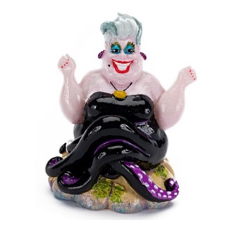Penn Plax Lmr75 The Little Mermaid Ursula Aquarium Ornament, Black