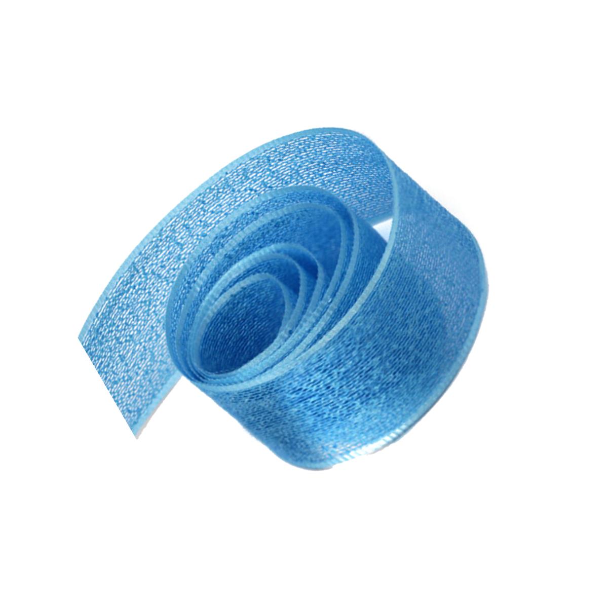 Picture of Papillon Ribbon & Bow R096905-38-0328-50YD 1.5 in. 50 Yards Evergrain Ribbon- Island Blue