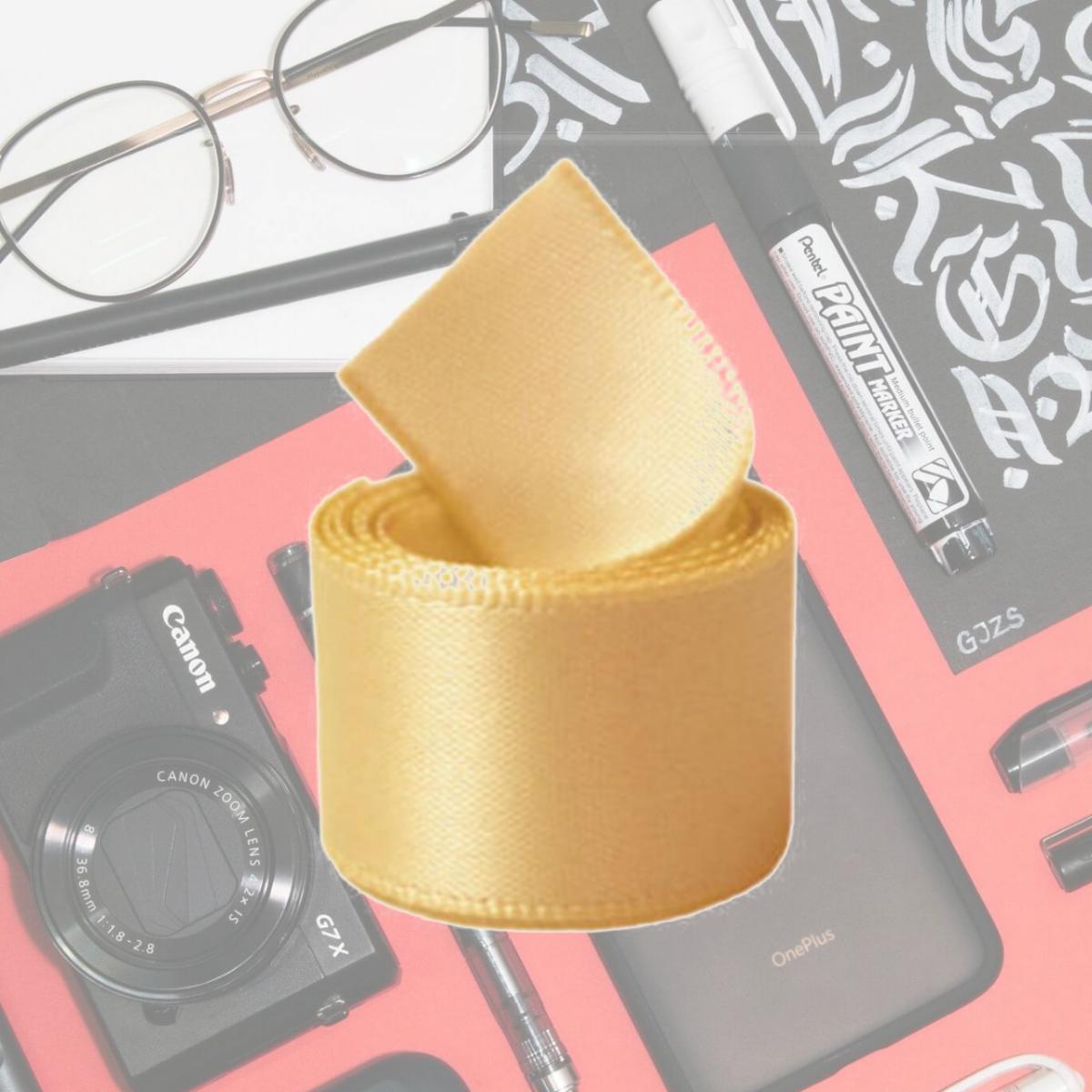 Picture of Papilion R07430538064450YD 1.5 in. Single-Face Satin Ribbon 50 Yards - Buttercup