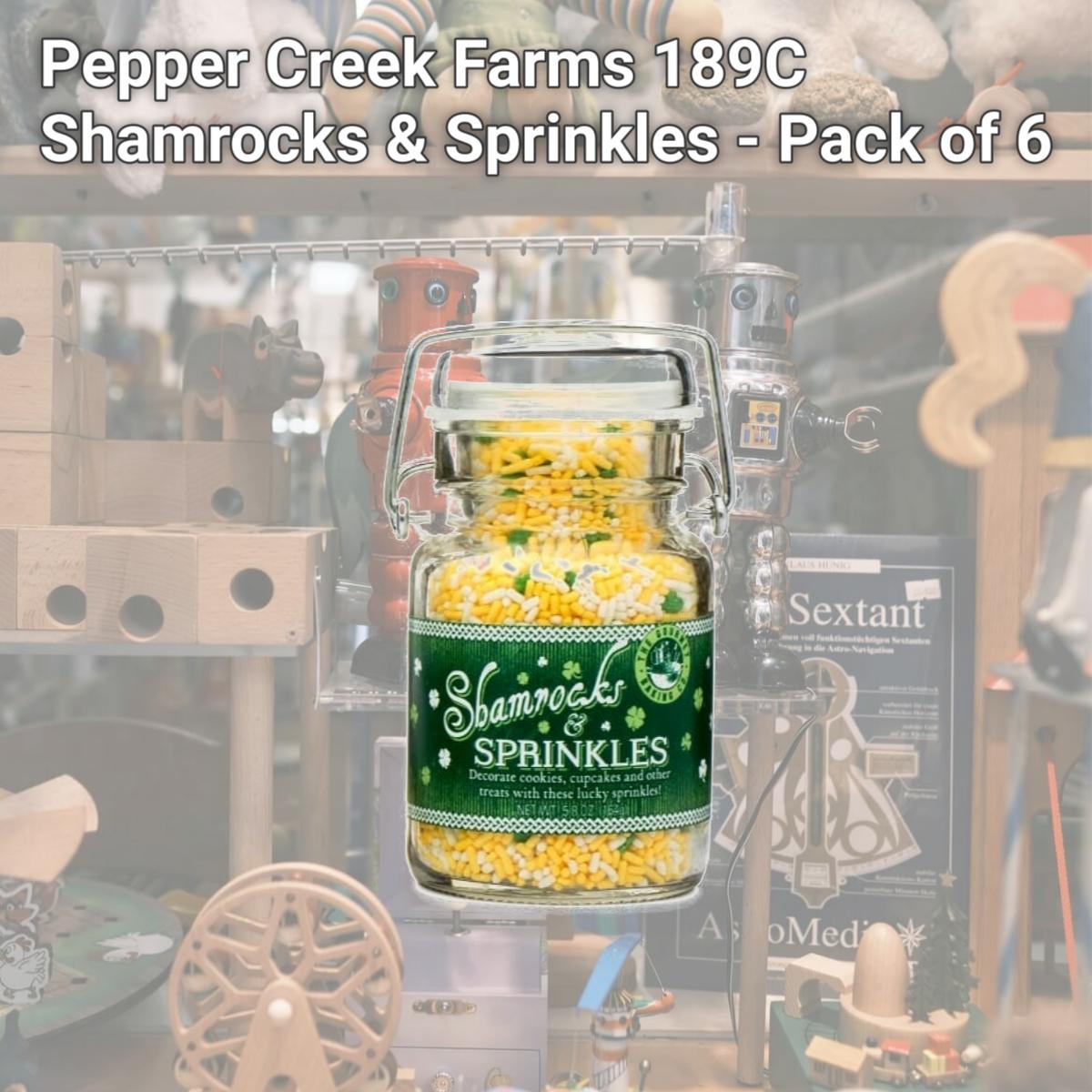 Picture of Pepper Creek Farms 189C Shamrocks & Sprinkles - Pack of 6