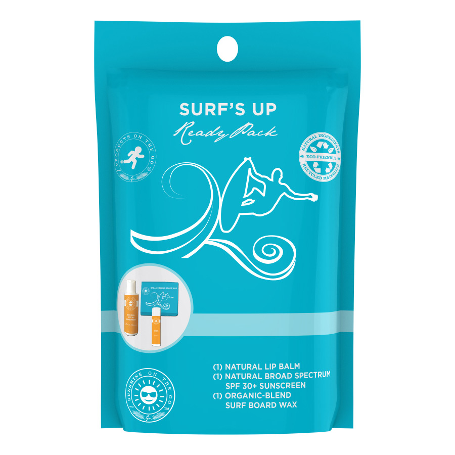 Potg3021 Surfs Up Ready Pack Surf Wax & Sun Care