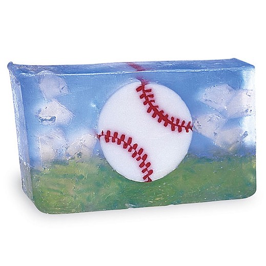 Swbase Baseball 5.8 Oz. Bar Soap In Shrinkwrap