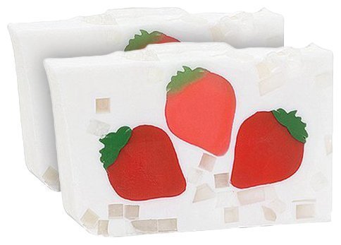 Swstraw Strawberry Bar Soap In Shrinkwrap - 5.8 Oz.