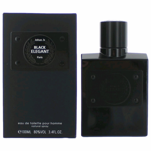 Amelbjb34s 3.4 Oz Mens Eau De Black Elegant Toilette Spray