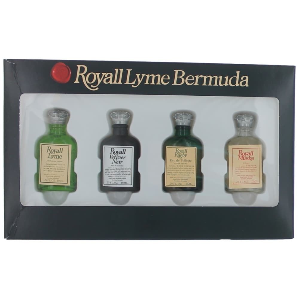 Amgroyc4n Royall Lyme Bermuda Collection Mini Set For Men, 4 Piece
