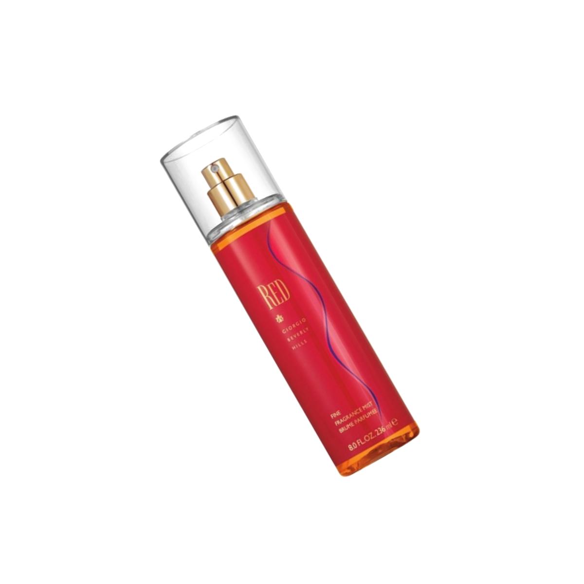 Picture of Beverly Hills awredg8bm 8 oz Red by Giorgio Body Mist for Women