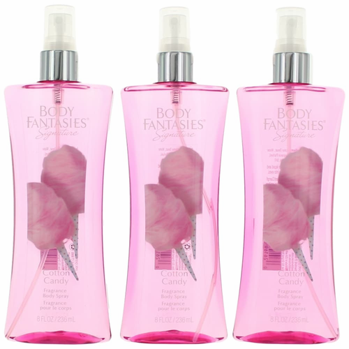 8 Oz Cotton Candy Fragrance Body Spray For Women, Pack Of 3