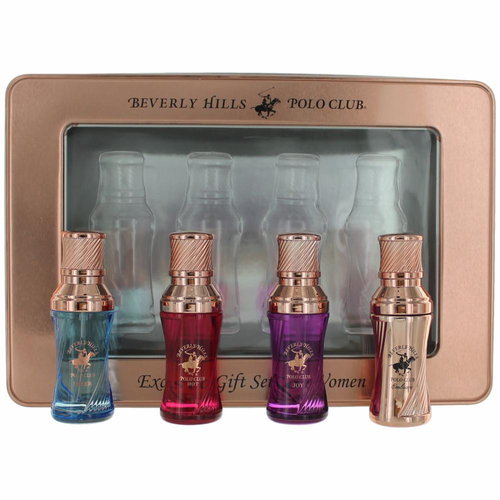 Awgpcbhrg4 Rose Gold Collection Gift Set For Women, 4 Piece