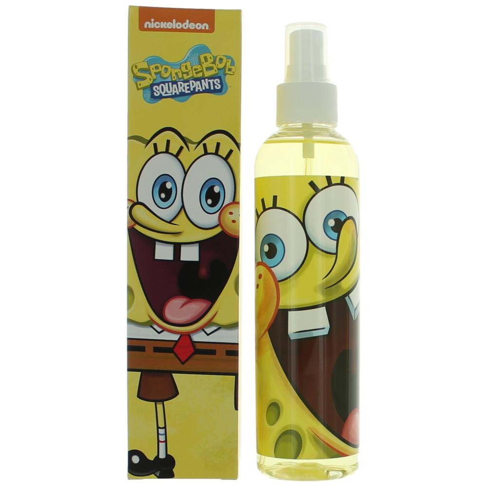 Amspobb8bs 8 Oz Spongebob Squarepants Body Spray For Kids