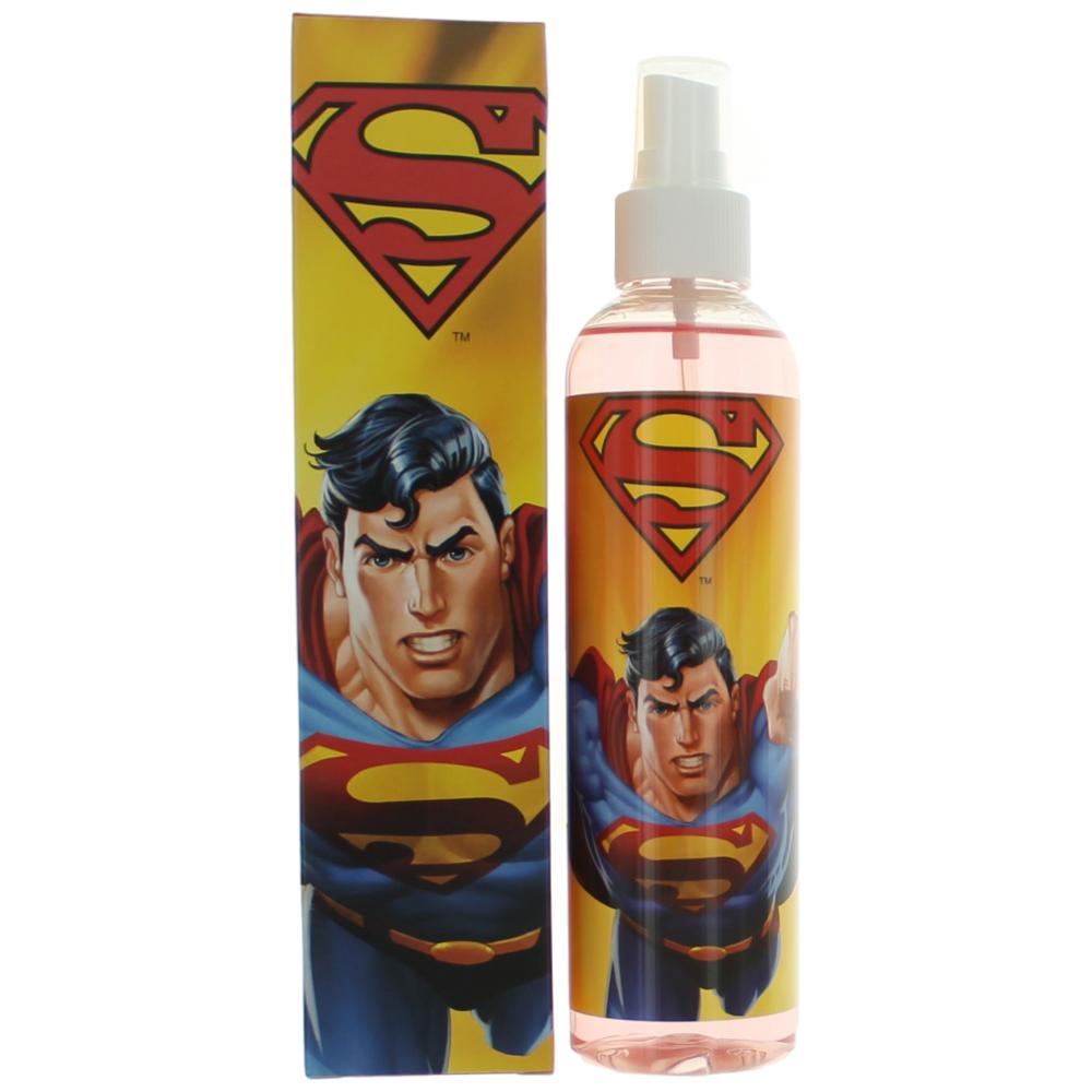 Amsprm8bs 8 Oz Superman Body Spray For Boys