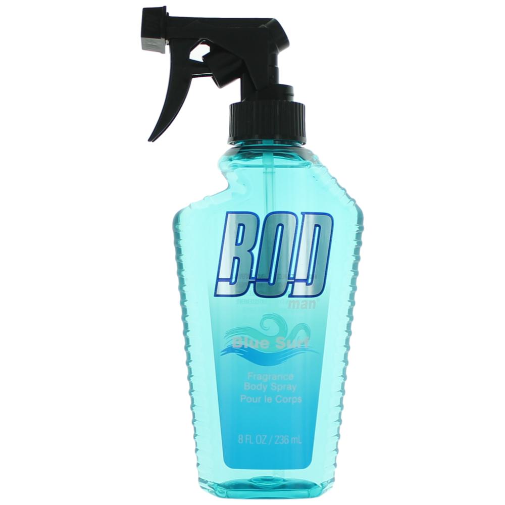 Ambodmbs8bs 8 Oz Bod Man Blue Surf Fragrance Body Spray For Men