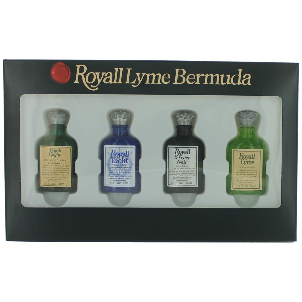 Amgroyv4nn 4 Piece Mini Set For Men Royall Lyme Bermuda Collection