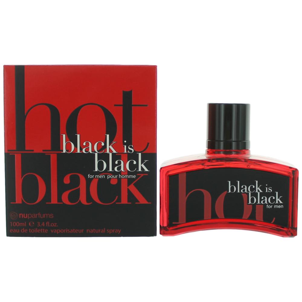 Amblkish34s 3.4 Oz Hot Is Black Eau De Parfum Spray For Women