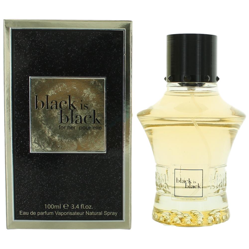 Awbibh33sp 3.4 Oz Black Is Black For Her Eau De Parfum Spray For Unisex
