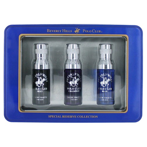 Amgpcbh3mbl Special Reserve Collection Mini Set For Men - Blue, 3 Piece