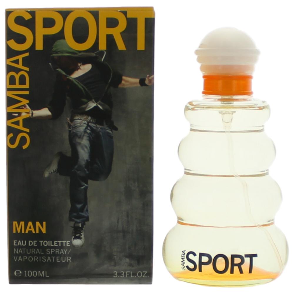 Amsmspr34s 3.3 Oz Samba Sport Eau De Toilette Spray For Men