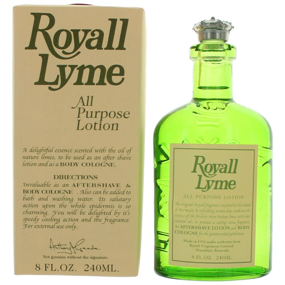 Amrlym8apl 8 Oz Lyme All Purpose Lotion For Men