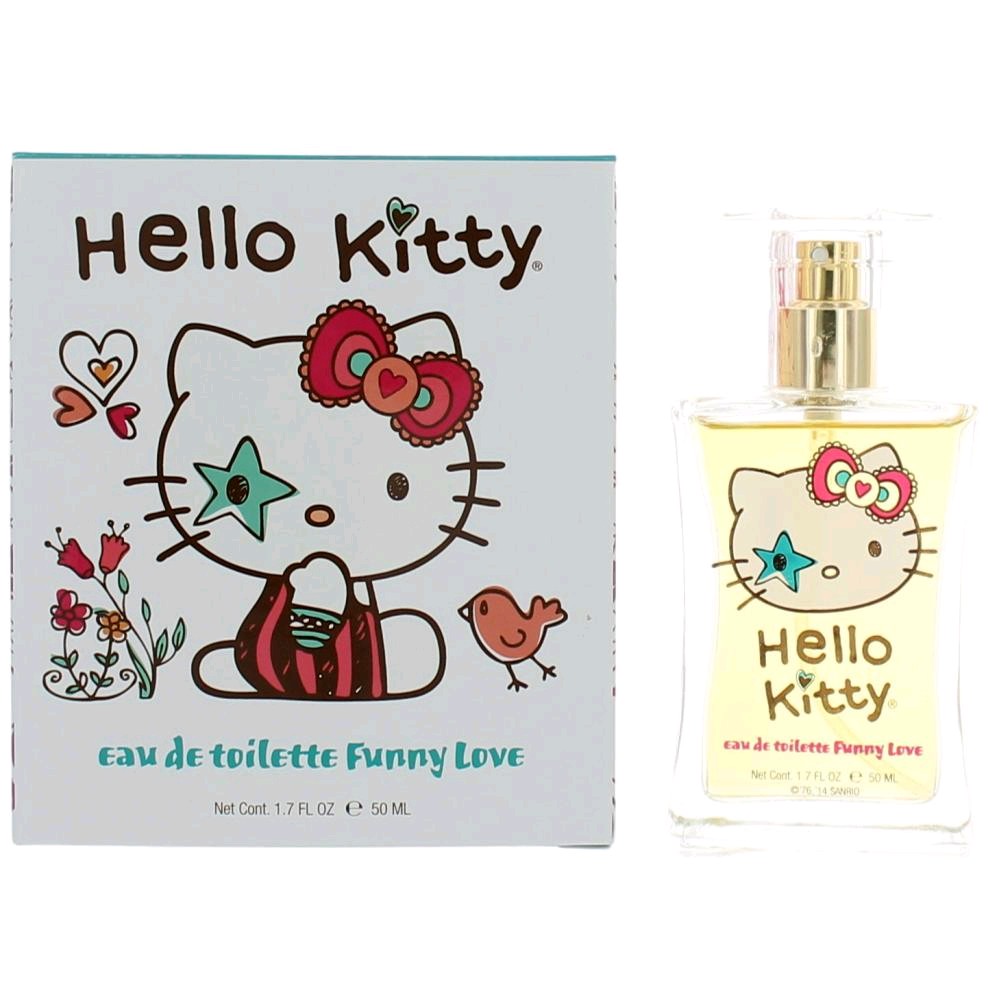 Awhkfl17s Hello Kitty Funny Love 1.7 Oz Eau De Toilette Spray For Girls