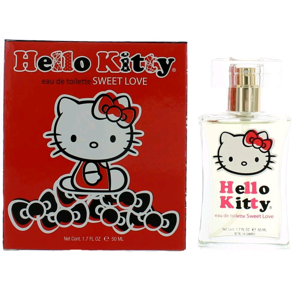 Awhksl17s Hello Kitty Sweet Love 1.7 Oz Eau De Toilette Spray For Girls