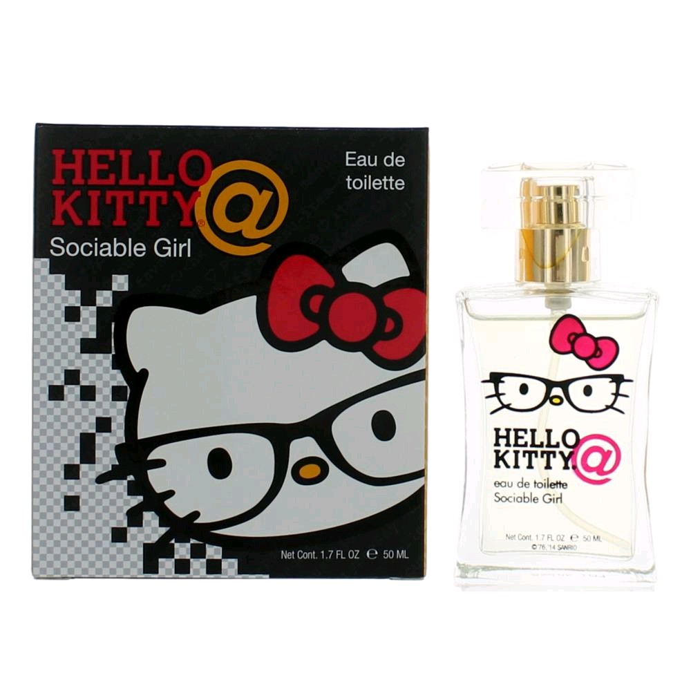 Awhksg17s Hello Kitty Sociable Girl 1.7 Oz Eau De Toilette Spray For Girls