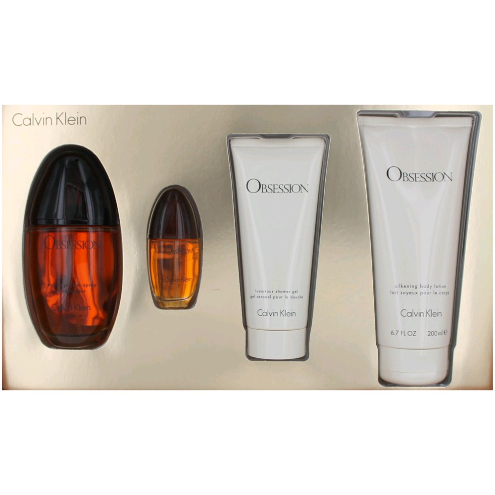 Awgobs4n Obsession Gift Set For Women - 4 Piece