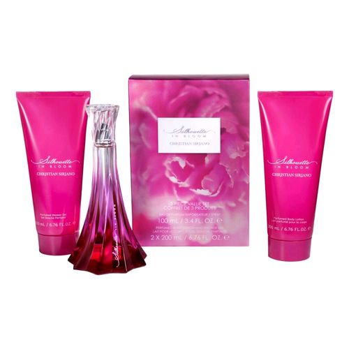 Awgcssib3 Silhouette In Bloom Gift Set For Women - 3 Piece