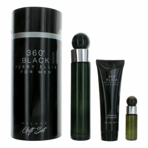 UPC 844061012899 product image for amgp360blk3  360 Black Gift Set for Men - 3 Piece | upcitemdb.com