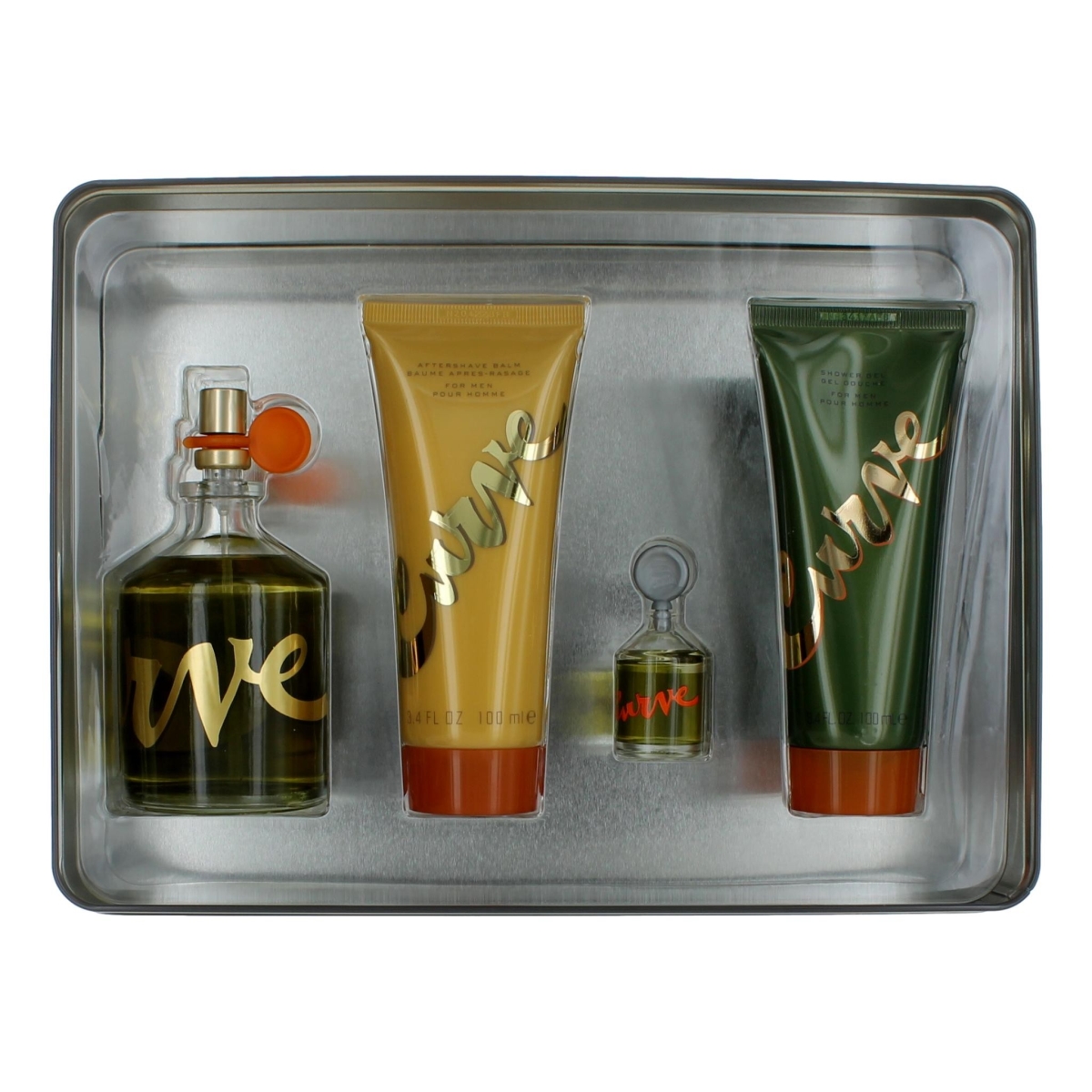 UPC 719346229487 product image for amgcur422 4.2 oz In a Tin Box Curve Gift Set for Men - 4 Piece | upcitemdb.com