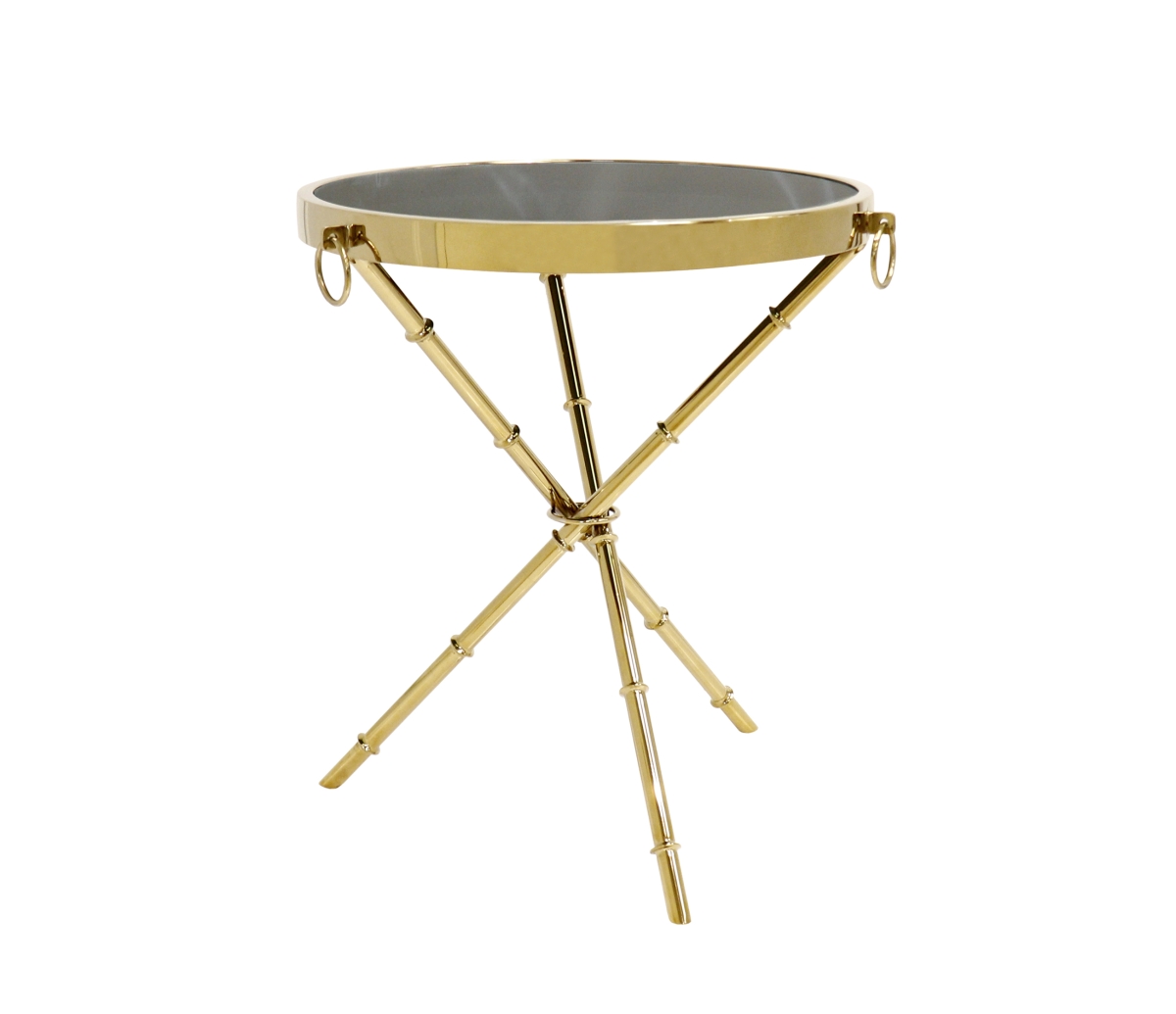 Ar-z0189gl Vicenza Collection Side Table, Gold - 20.47 X 20.47 X 23.62 In.