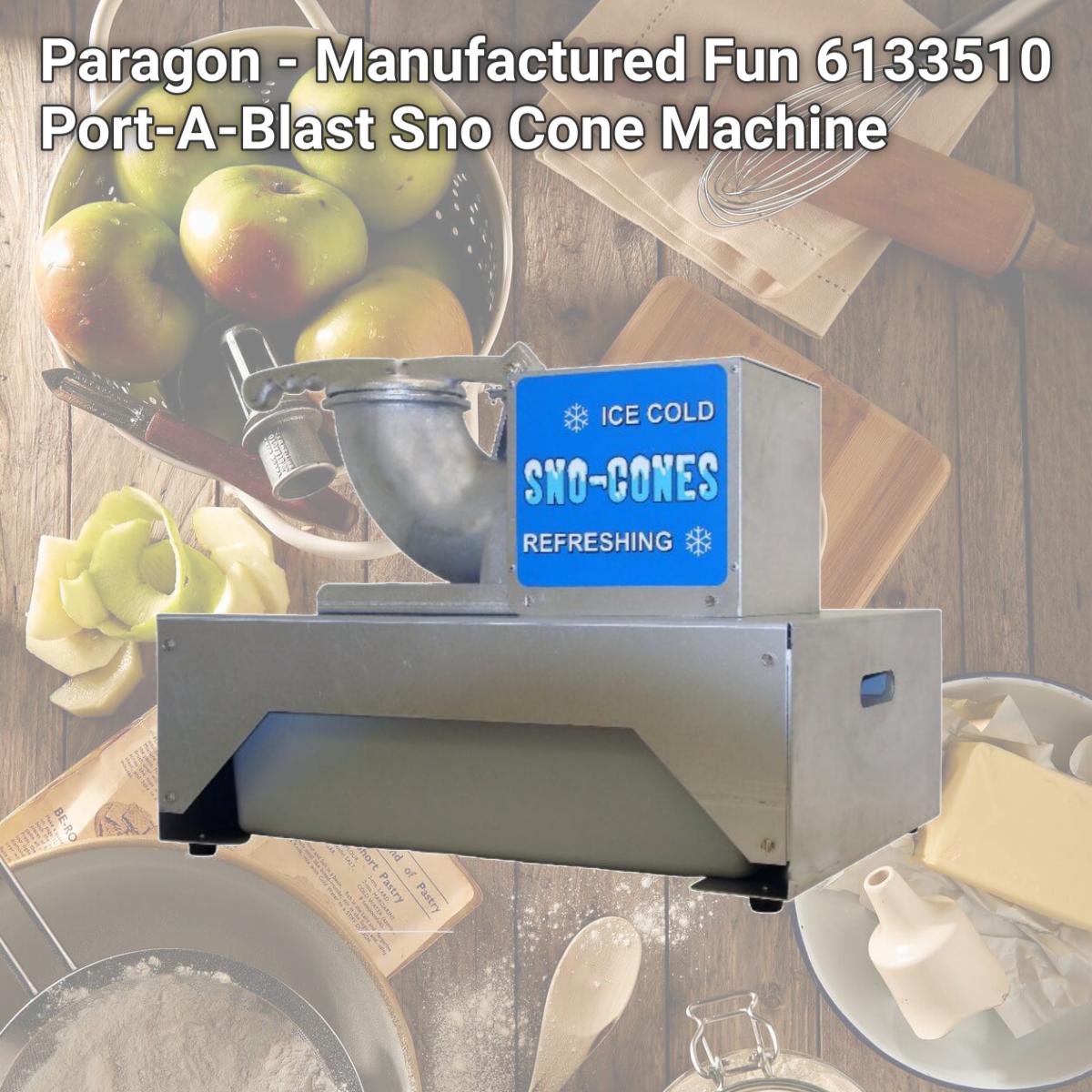 Picture of Paragon - Manufactured Fun 6133510 Port-A-Blast Sno Cone Machine